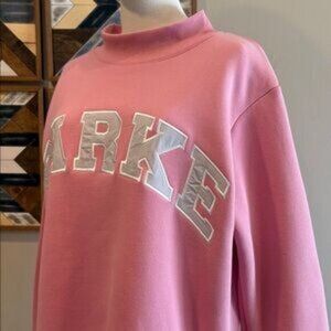 PARKE Valentine's Varsity Mockneck (Blush + Lavender)